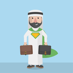 Business Man concept for advertising design with vector illustration Design