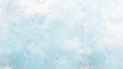 abstract watercolor painting blue sky and beautiful cloudscape for background. Abstract blurry defocused and grainy blue sky shades Watercolor background. Beautiful grunge blue background with space a