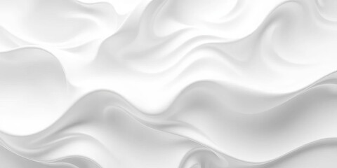 Fototapeta premium Abstract wavy white texture, undulating lines, flowing pattern, lines, design