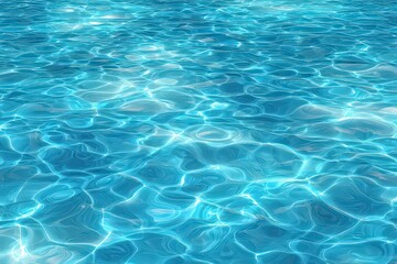 Abstract Blue Water Surface Texture Background