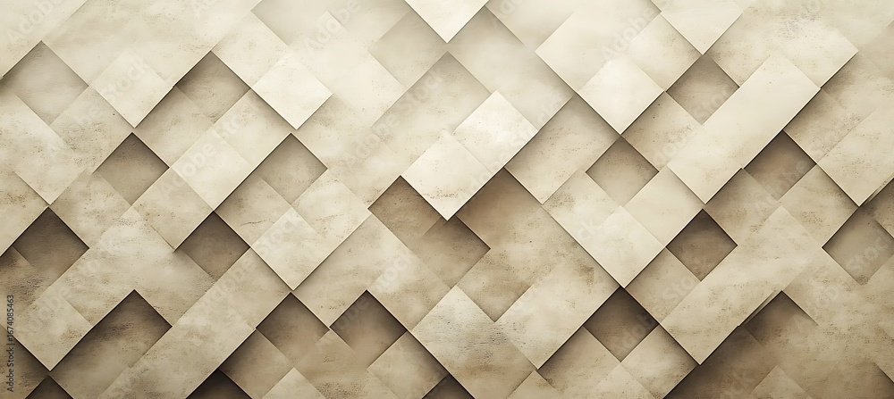 Poster abstract geometric pattern design beige color modern graphic texture background for presentation | e