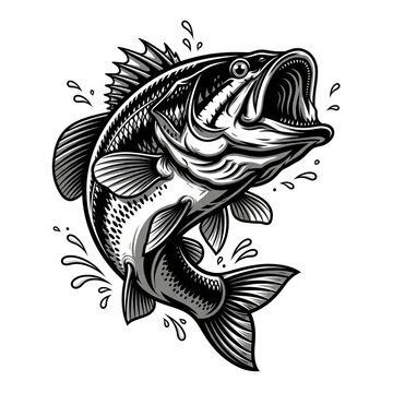 Sea Bass clip art preview