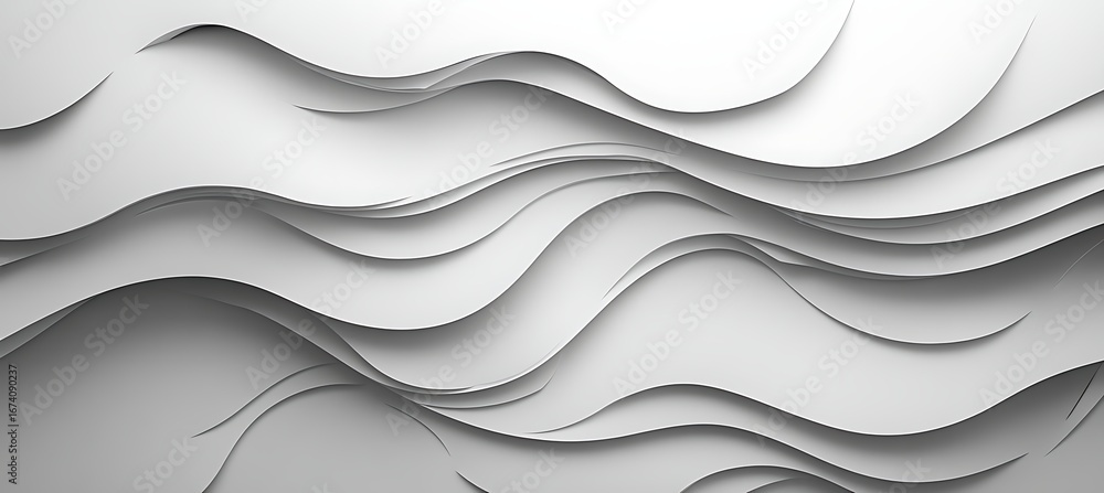 Poster abstract wavy lines background design for presentations and modern graphic design projects with soft