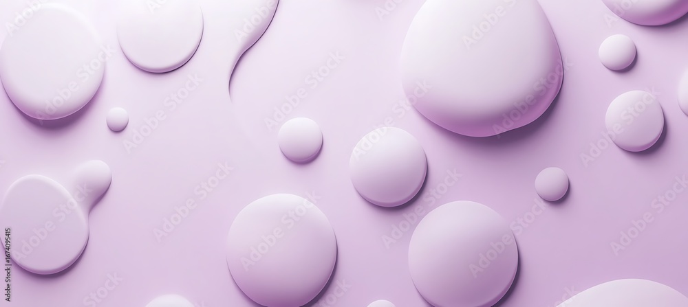 Poster abstract pastel texture background with soft circles and smooth shapes for graphic designs use | emp
