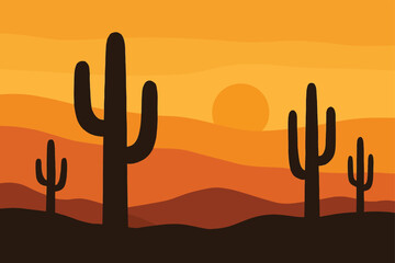 desert cactus in the desert © MORIUM JANNAT