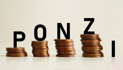 Social Security and Ponzi scheme as benefit fraud is shown as Financial crime concept