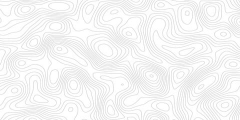 Background of the grey white topographic map. Topographic lines, contour background. topo map texture. Dense lines, Background of the topographic map. Topographic lines texture.