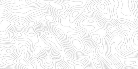 Background of the grey white topographic map. Topographic lines, contour background. topo map texture. Dense lines, Background of the topographic map. Topographic lines texture.