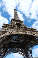 Street point of view of paris