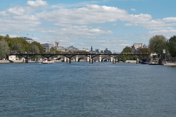 Street point of view of paris