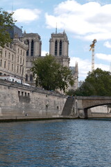 Street point of view of paris