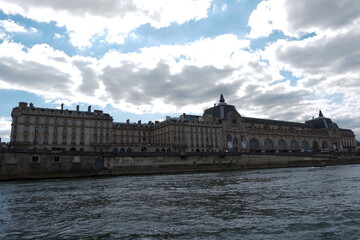 Street point of view of paris