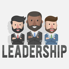 Business Man design Concept Vector Illustration Design with Flat Color Cartoon