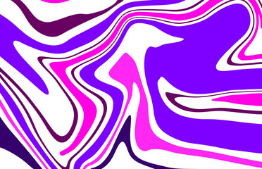 Vibrant purple and magenta fluid waves abstract psychedelic background
