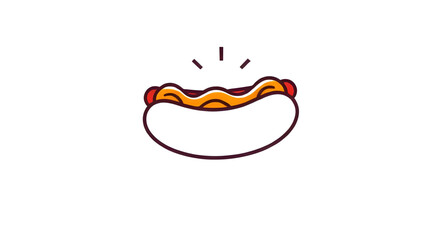 hot dog meal cartoon, sausage in bread cartoon, fast food doodle, hot dog kawaii, cartoon hot dog with face, silly hot dog, hot dog emoji style, hot dog artwork, hot dog joke cartoon, hot dog characte