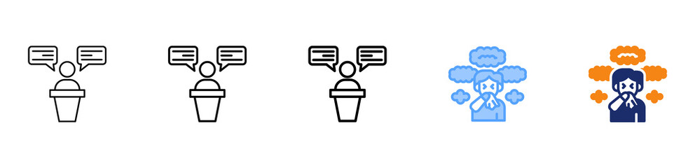 Answer IconDifferent Style,outline,collection,set 