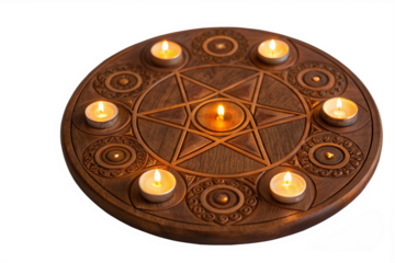 Enchanted Magic Board Isolated Isolated on White Background