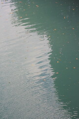 ripples on the water