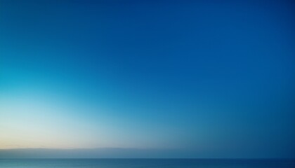 Obraz premium subtle teal to midnight blue gradient background light sky