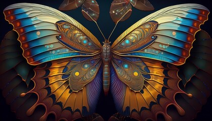 morphological analysis of papilionidae butterfly wing patterning and structural coloration