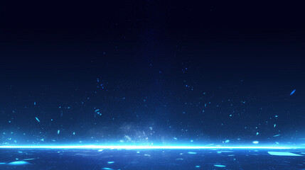 Obraz premium 舞い散る雪の結晶と輝く光のイラスト背景
