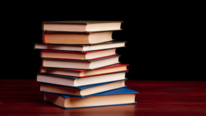 stack of books