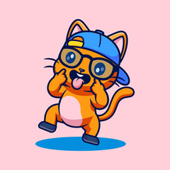 Cool Hip Hop Cat Character ? ...
