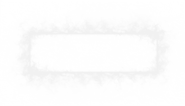 PNG of white smoke forming airy frame with soft inner glow, isolated transparent vapor on background, ideal for decorative overlays, abstract art, dreamy visuals, and digital graphics.