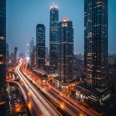 Fototapeta premium Metropolitan City