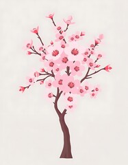 Fototapeta premium cherry blossom tree