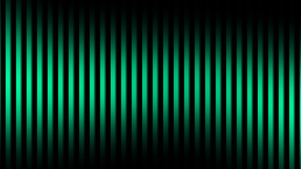 Cool and Refreshing Teal Abstract Background with a Consistent Pattern of Glowing Vertical Lines