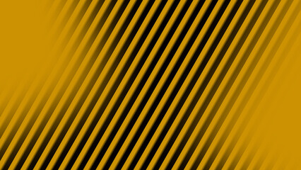 Vibrant Yellow Abstract Background with a Striking Diagonal Line Pattern and Soft, Dark Shadows