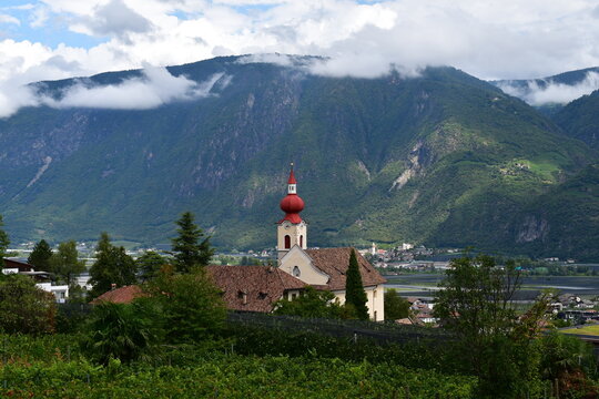 Blick nach Nals in S&uuml;dtirol 
