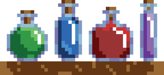 Pixel Potion Display