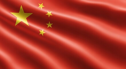 The national flag Republic of China, a symbol of unity and pride waving majestically