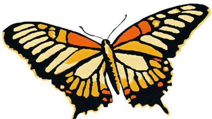 Captivating monarch butterfly display nature wildlife photography outdoor environment close-up view