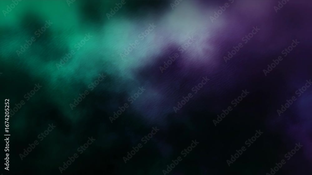 Poster abstract cosmic nebula with vibrant colors and dynamic motion visuals