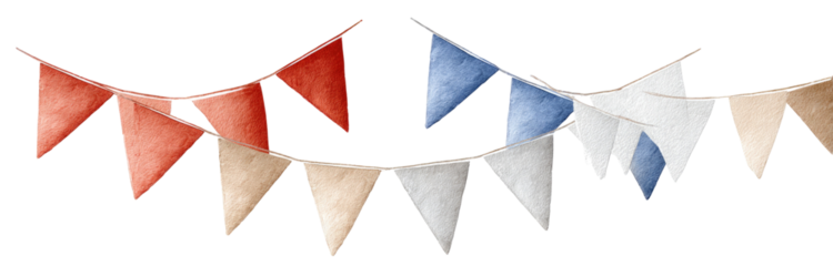 Triangular bunting