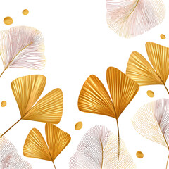 Autumnal Ginkgo Leaves