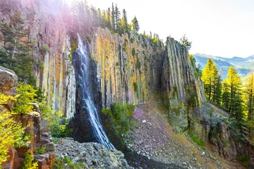 Keuken achterwand Purper Beautiful View of Palisade Falls at Sunrise  © PhotoSpirit