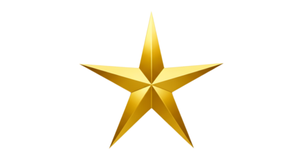 Golden Star Icon