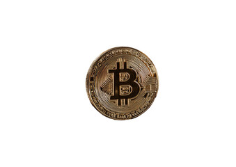 Golden Bitcoin digital currency (1)