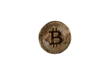 Golden Bitcoin digital currency (1)