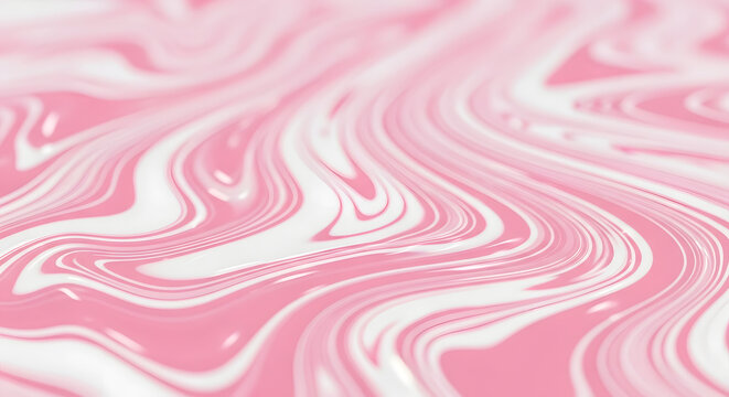 Pink Marble Texture: Abstract Swirls in Pastel Colors - Elegant Background for Graphic Design, Web Design, or Product Display. Liquid Art, Trendy Backdrop, Romantic - Powered by Adobe