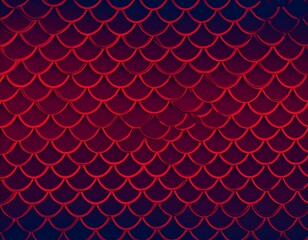 Red fish scales pattern