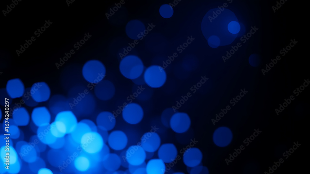 Poster dark background with blue pixel pattern vector illustration of abstract bg with geometric square ele