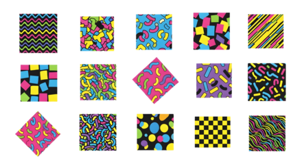 Abstract Retro Pattern Collection