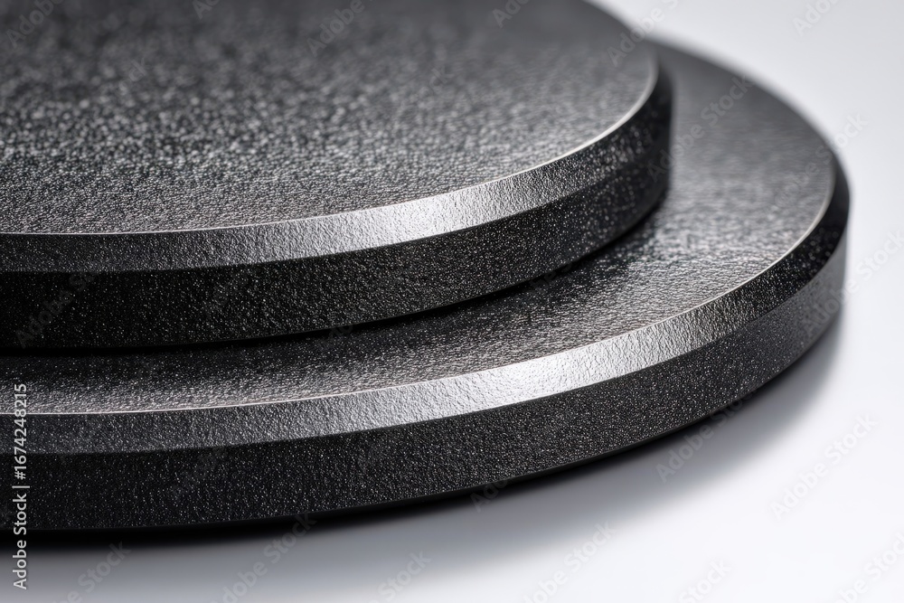 Poster detached metallic matte module showcasing a sleek, modern design in close-up