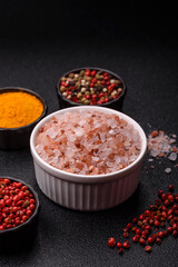 Salt pink Himalayan large crystals as food, for baths or aromatherapy. Pink salt