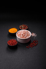 Salt pink Himalayan large crystals as food, for baths or aromatherapy. Pink salt